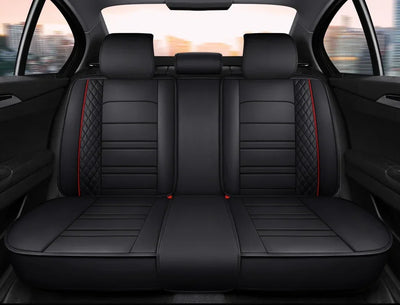 Housse de Siège Peugeot 206 308 407 508 2008 3008 Cuir PU - vue de face 2 - Becquet Voiture
