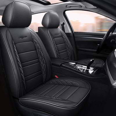 Housse de Siège Peugeot 206 308 407 508 2008 3008 Cuir PU - vue rapprochée - Becquet Voiture