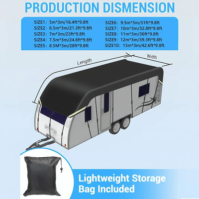 Housse de Toit Etanche pour Camping-Car et Caravane - packshot studio - Becquet Voiture