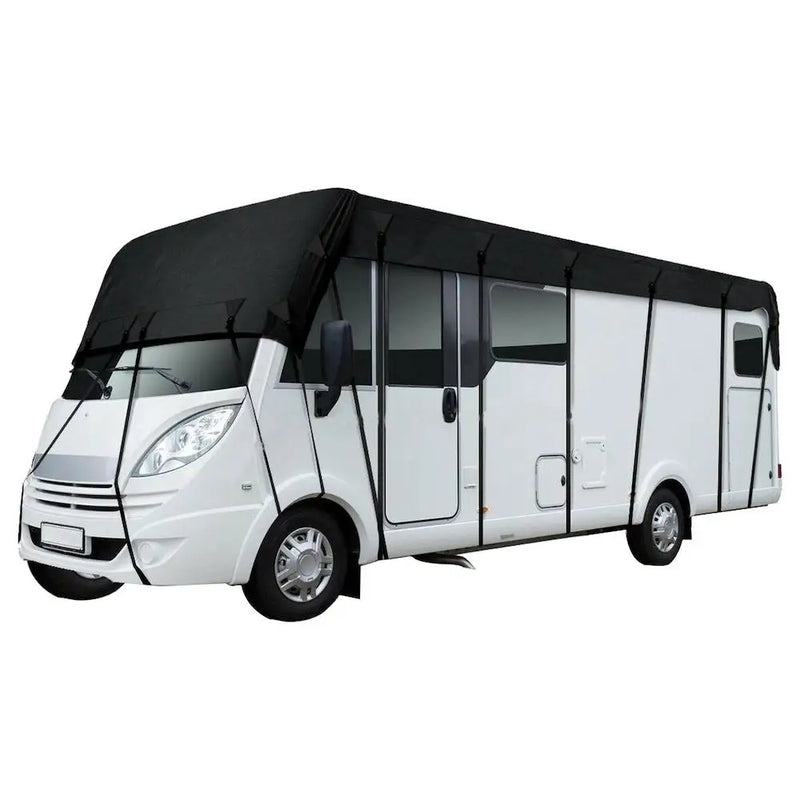 Wasserdichte Dachplane für Wohnwagen und Wohnmobile 210D - Montagedetail - Becquet Voiture