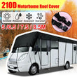 Housse de Toit Impermeable Caravane et Camping-Car 210D
