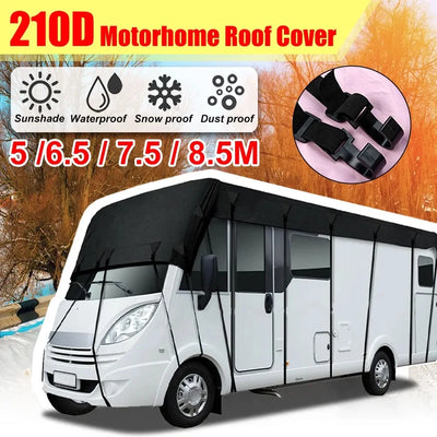 Housse de Toit Impermeable Caravane et Camping-Car 210D - vue de face - Becquet Voiture