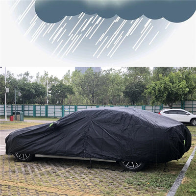 Housse de Voiture Universelle SUV Berline Imperméable - installé sur véhicule - Becquet Voiture