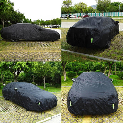 Housse de Voiture Universelle SUV Berline Imperméable - vue arrière - Becquet Voiture
