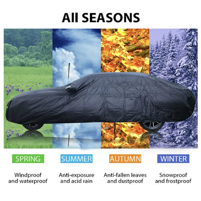 Housse de Voiture Universelle SUV Berline Imperméable - vue de profil - Becquet Voiture