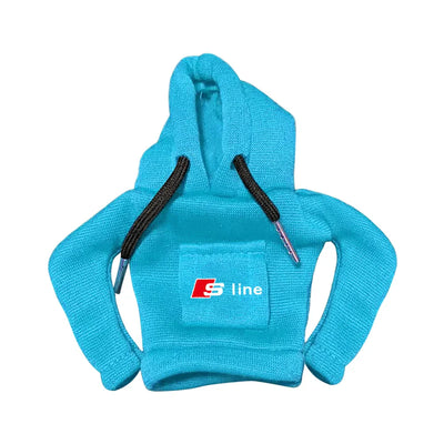 Housse Hoodie Pommeau Vitesse Audi S-line - en situation - Becquet Voiture