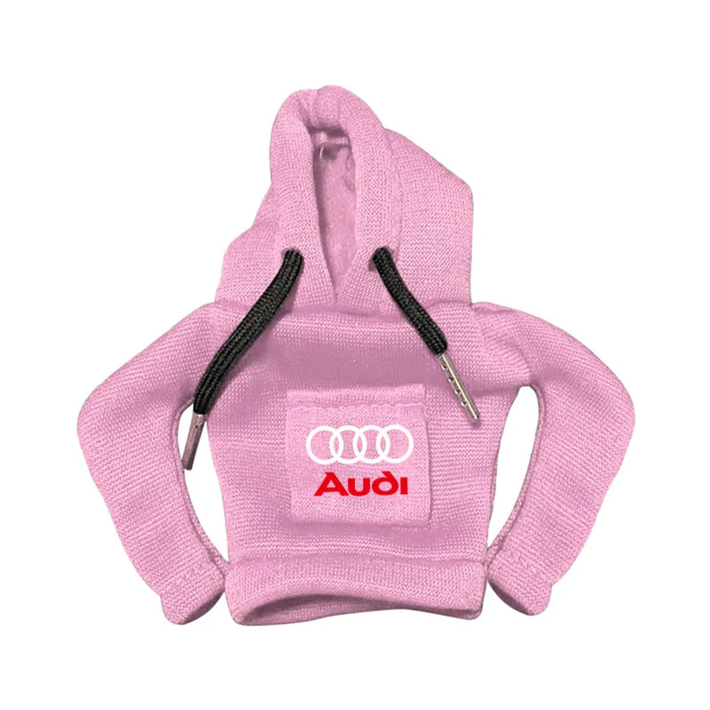 Housse Hoodie Pommeau Vitesse Audi S-line - installé sur véhicule - Becquet Voiture