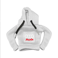 Housse Hoodie Pommeau Vitesse Audi S-line - vue arrière - Becquet Voiture