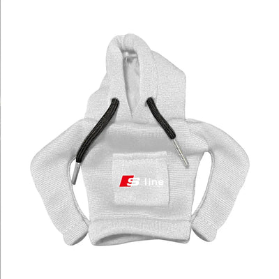 Housse Hoodie Pommeau Vitesse Audi S-line - vue de dessus - Becquet Voiture