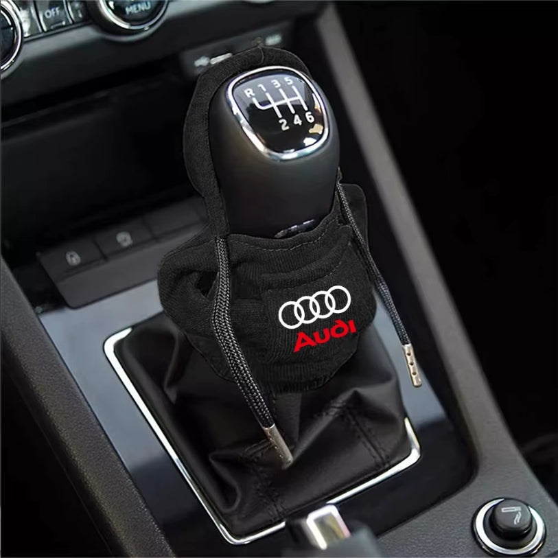 Housse Hoodie Pommeau Vitesse Audi S-line - vue de face - Becquet Voiture