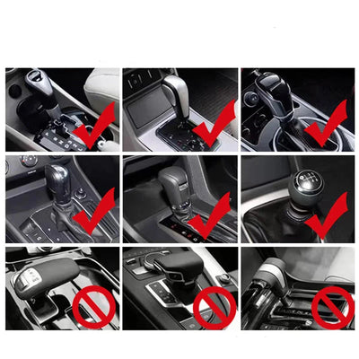 Housse Hoodie Pommeau Vitesse VW R-Line - détail du montage 2 - Becquet Voiture