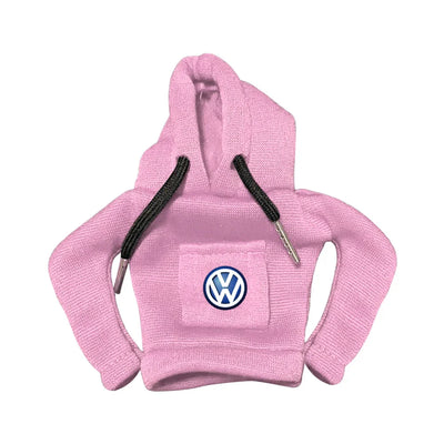 Housse Hoodie Pommeau Vitesse VW R-Line - détail du montage - Becquet Voiture