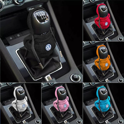 Housse Hoodie Pommeau Vitesse VW R-Line - installé sur véhicule 2 - Becquet Voiture