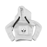 Housse Pommeau Vitesse Renault Logo Personnalisé - vue arrière - Becquet Voiture