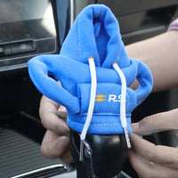 Housse Pommeau Vitesse Renault Logo Personnalisé - vue de profil 2 - Becquet Voiture