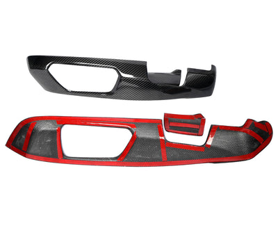 Housse Siège Latérale Carbone BMW M3 M4 F80 F82 - vue de face - Becquet Voiture