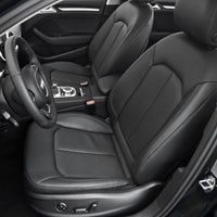 Housse Siege Sur Mesure Audi A3 8P Cuir - vue de face - Becquet Voiture