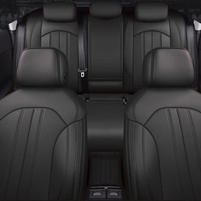 Housse Siege Sur Mesure Audi A3 8V Cuir - vue arrière - Becquet Voiture