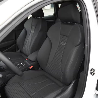 Housse Siege Sur Mesure Audi A3 8V Cuir - vue de face - Becquet Voiture