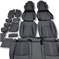 Housse Siege Sur Mesure Audi A3 8V Cuir - vue de profil - Becquet Voiture