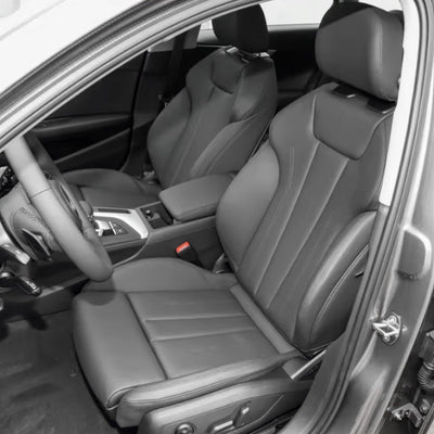 Housse Siege Sur Mesure Audi A4 B9 Cuir - vue de face - Becquet Voiture