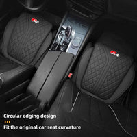 Atmungsaktive Sitzbezüge für Audi A1 A3 A4 A5 A6 A7 A8 - Dreiviertelansicht - Becquet Voiture