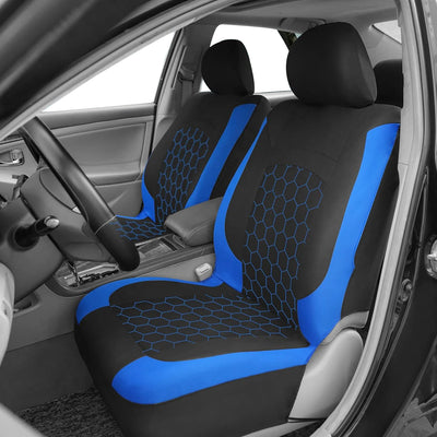 Housses de Siège Auto Universelles 5 Places (Kit 9 Pièces) - installé sur véhicule - Becquet Voiture