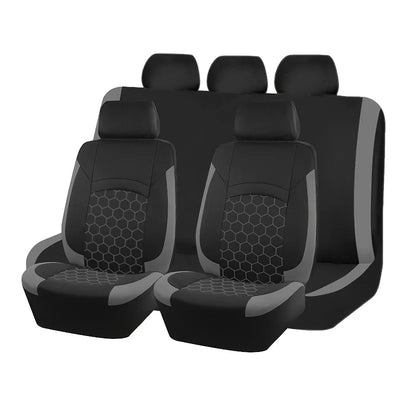 Housses de Siège Auto Universelles 5 Places (Kit 9 Pièces) - vue de face - Becquet Voiture