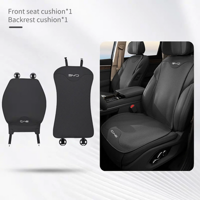 Housses de Siège Cuir BYD Atto 3 Dolphin Han Song - détail du montage - Becquet Voiture