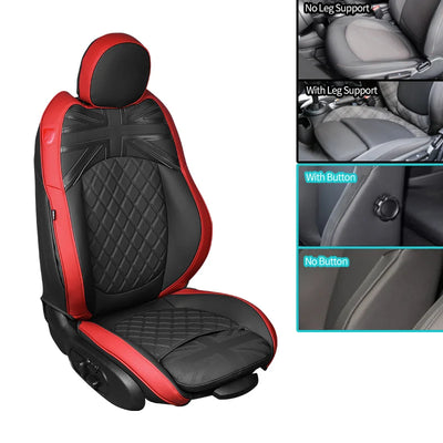 Housses de Siège Cuir Mini Cooper Clubman Countryman - détail du montage - Becquet Voiture