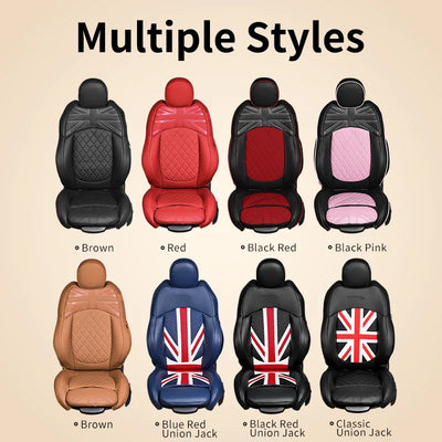 Housses de Siège Cuir Mini Cooper Clubman Countryman - packshot studio - Becquet Voiture