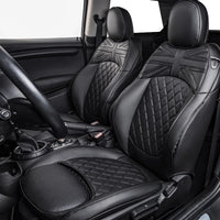 Sitzbezüge Leder Mini Cooper Clubman Countryman - Vorderansicht - Becquet Voiture