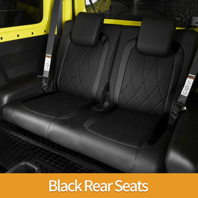 Housses de Siège Cuir Suzuki Jimny JB64 JB74 2019-2022 - installé sur véhicule 2 - Becquet Voiture