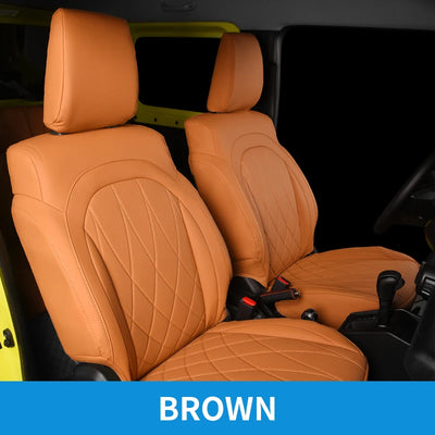 Housses de Siège Cuir Suzuki Jimny JB64 JB74 2019-2022 - vue de profil 2 - Becquet Voiture