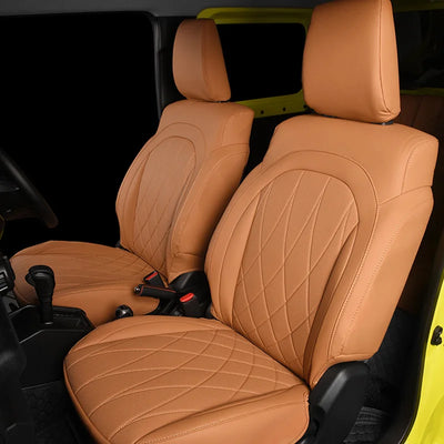 Housses de Siège Cuir Suzuki Jimny JB64 JB74 2019-2022 - vue de profil - Becquet Voiture