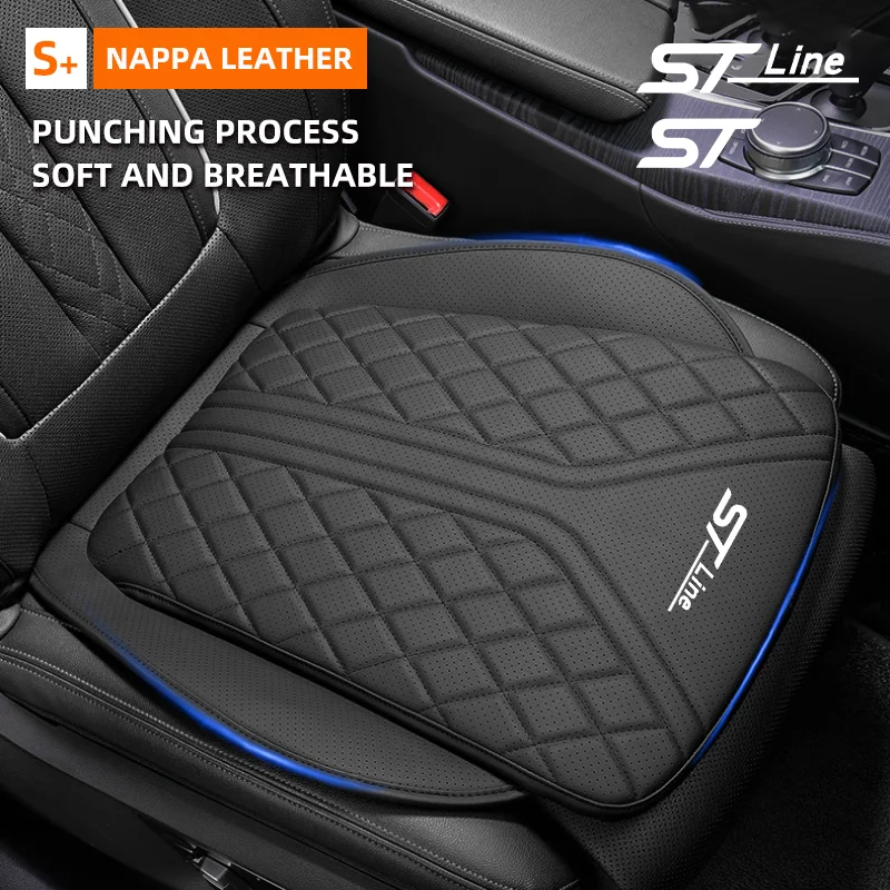 Housses de Siège Ford ST Line Kuga Fiesta MK3 MK4 Respirantes - vue de face - Becquet Voiture