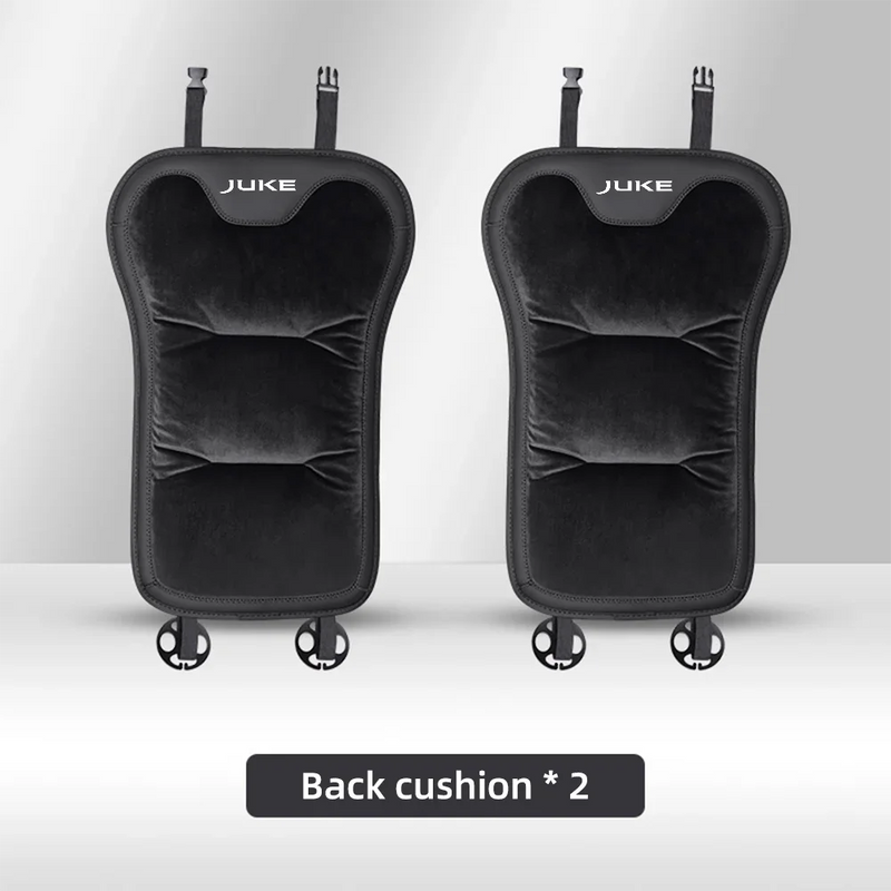 Housses de Siège Hiver Peluche Nissan Juke F15 F16 - détail du montage - Becquet Voiture