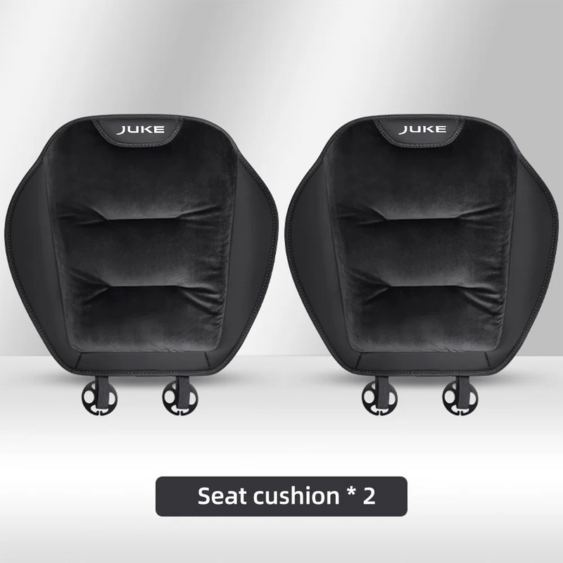 Housses de Siège Hiver Peluche Nissan Juke F15 F16 - vue de face 2 - Becquet Voiture