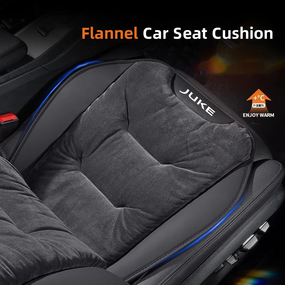 Housses de Siège Hiver Peluche Nissan Juke F15 F16 - vue de face - Becquet Voiture