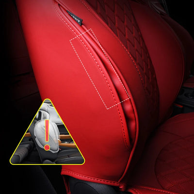 Housses de Siège Mini Cooper R55 R56 R57 2008-2015 - installé sur véhicule - Becquet Voiture