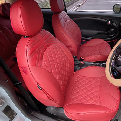 Housses de Siège Mini Cooper R55 R56 R57 2008-2015 - vue arrière - Becquet Voiture