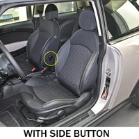 Sitzbezüge Mini Cooper R55 R56 R57 2008-2015 - Nahansicht - Becquet Voiture