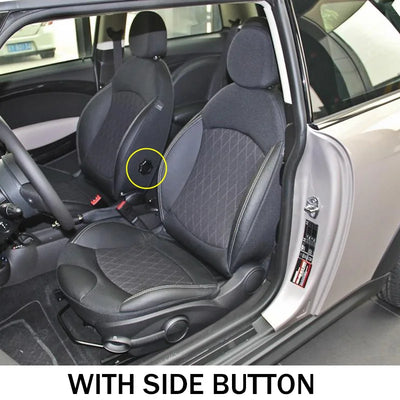 Housses de Siège Mini Cooper R55 R56 R57 2008-2015 - vue rapprochée - Becquet Voiture