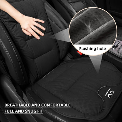 Housses de Siège Sur-Mesure Infiniti FX35 Q50 G37 QX50 QX70 - vue de face - Becquet Voiture