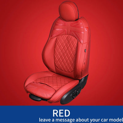 Housses de Siège Sur-Mesure pour Mini Cooper – Cuir Premium Antidérapant - détail du montage - Becquet Voiture