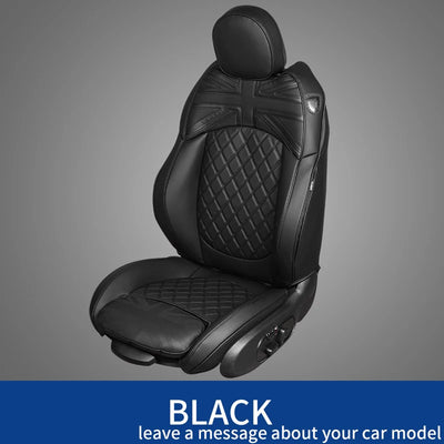 Housses de Siège Sur-Mesure pour Mini Cooper – Cuir Premium Antidérapant - vue rapprochée - Becquet Voiture