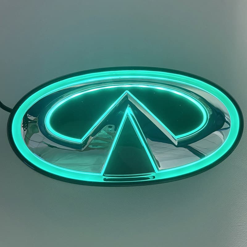 Emblème lumineux Infiniti RGB logo LED pour Q50 Q60 Q70