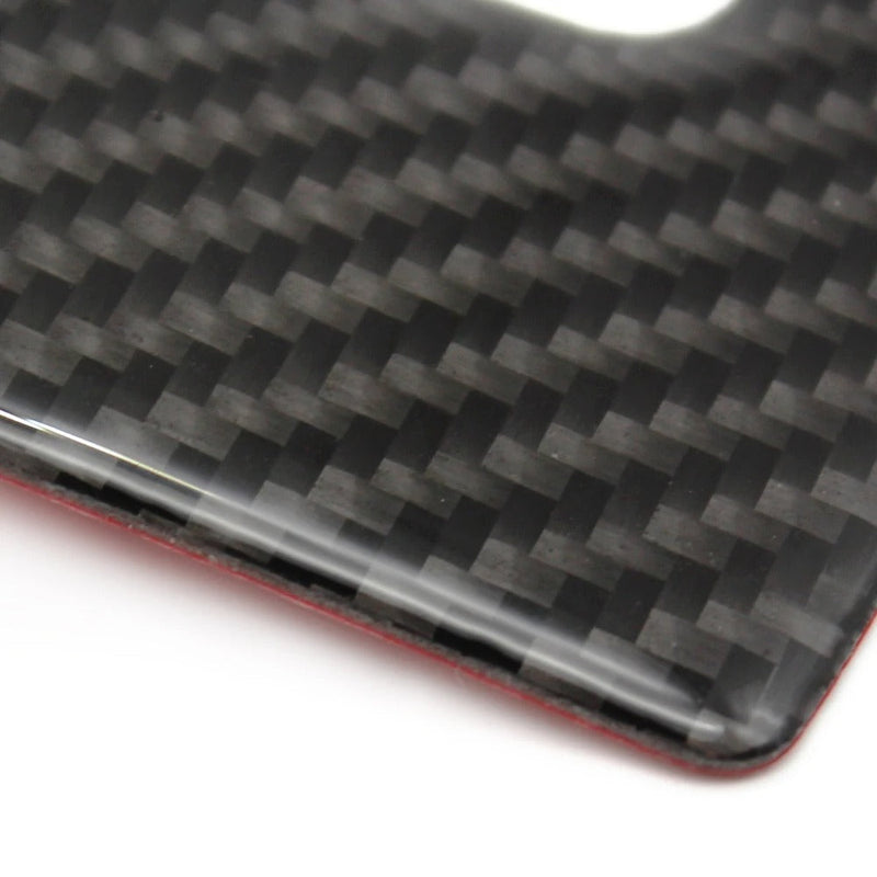 Carbon Insert Audi Q5 A5 A4 B8 - top view - Becquet Voiture