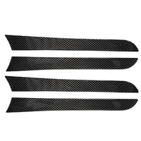 Carbon Insert Audi Q5 A5 A4 B8 - front view - Becquet Voiture