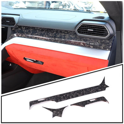 Insert Carbone Forgé Intérieur Lamborghini Urus - installé sur véhicule 2 - Becquet Voiture